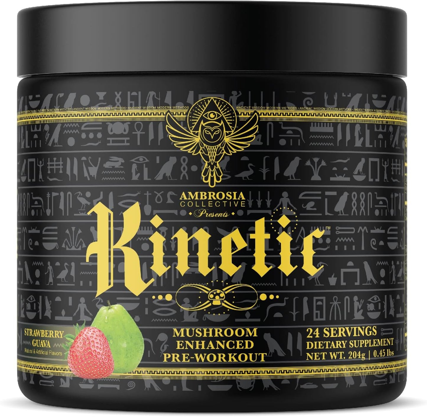Kinetic Organic Preworkout - Mushroom Enhanced Energy Boost