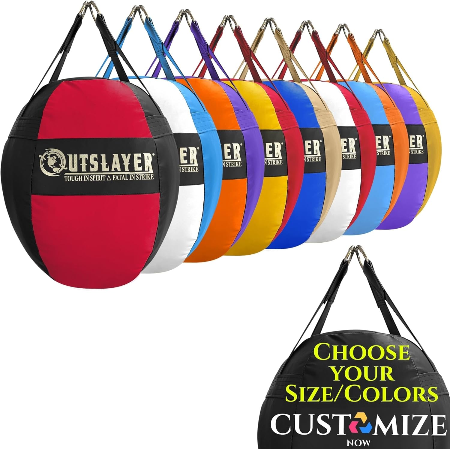 Outslayer Wrecking Ball: Customizable MMA Punching Bag