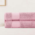 100% Organic Cotton 700 GSM Bath Towels - Dusty Pink Pack of 2