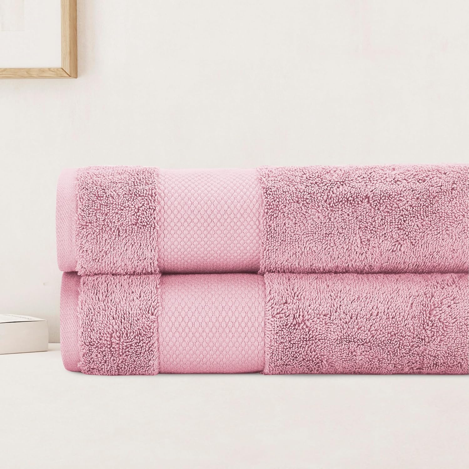Organic Cotton Bath Towels - Plush Luxury 700 GSM Softness