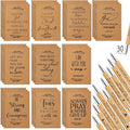 Bible Verse Pocket Notebooks & Bamboo Pens 60 Pc Set - Assorted Styles
