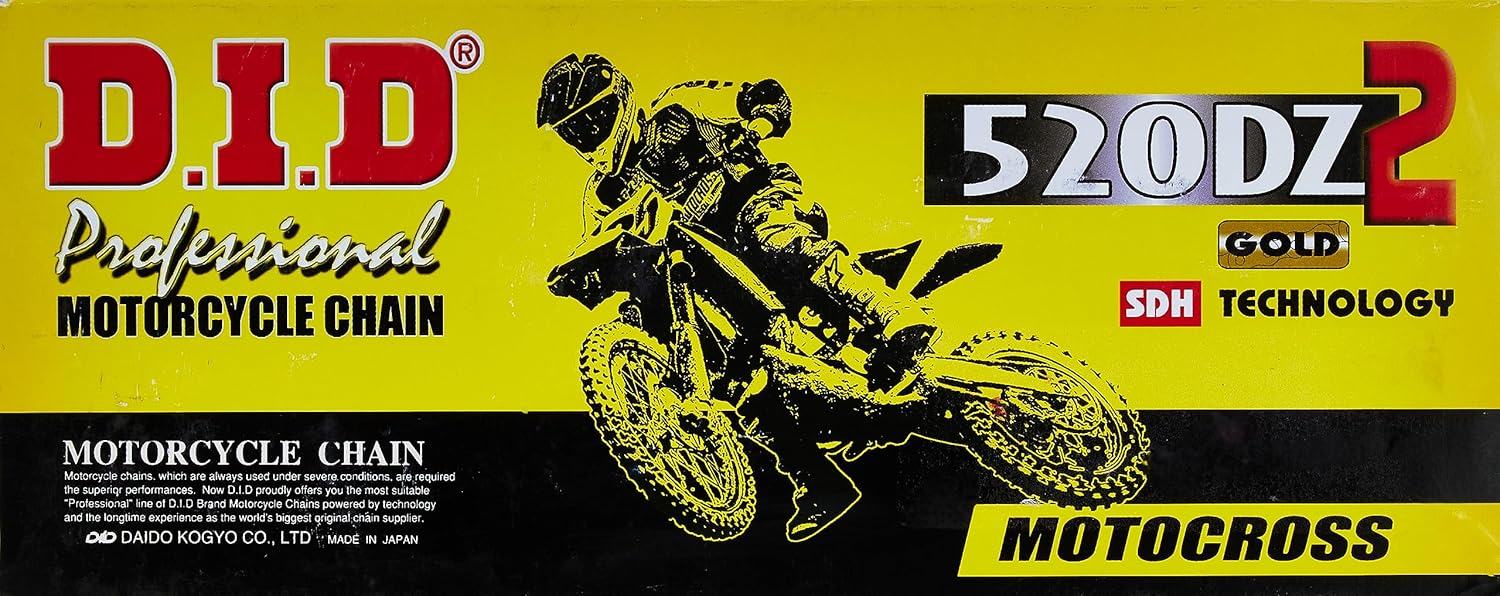 DID 520DZ-120 Gold High Performance Non-O-Ring Chain Review