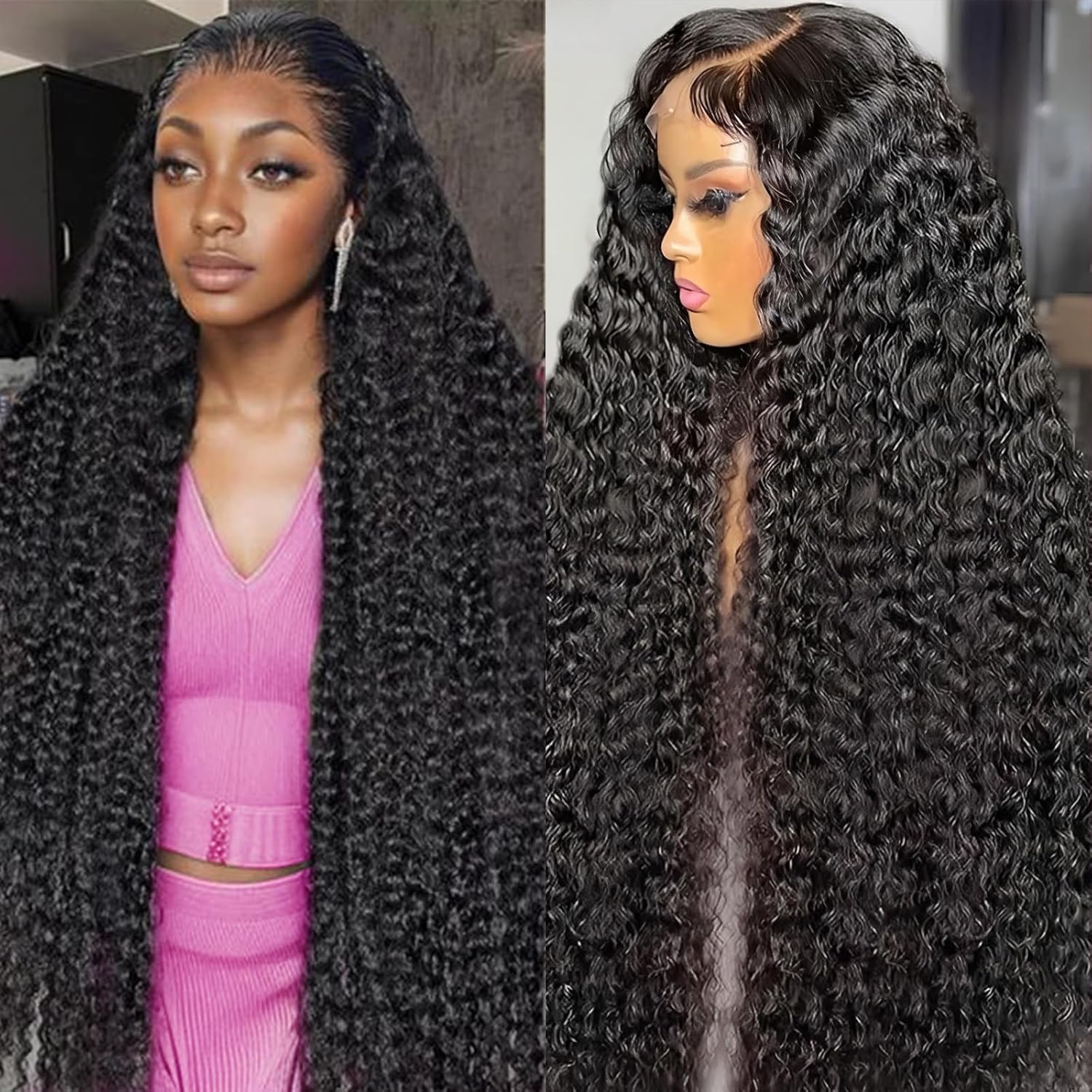 13x6 Deep Wave Lace Front Wigs Human Hair for Gorgeous Styles