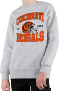 Cincinnati Bengals Kids Crewneck Sweatshirt - NFL Apparel