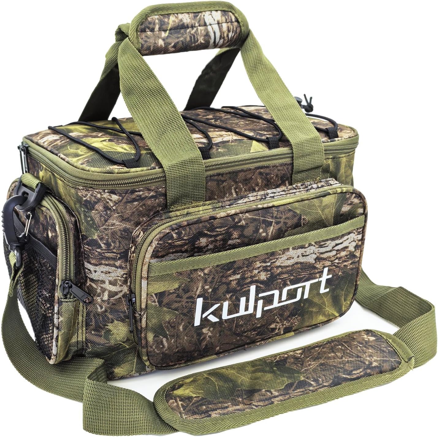 KULPORT Fishing Tackle Bag - Non-Slip Strap, Versatile Size