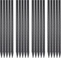 AAGUT Rebar Stakes 24 in Straight Garden Plant Stakes - Heavy Duty