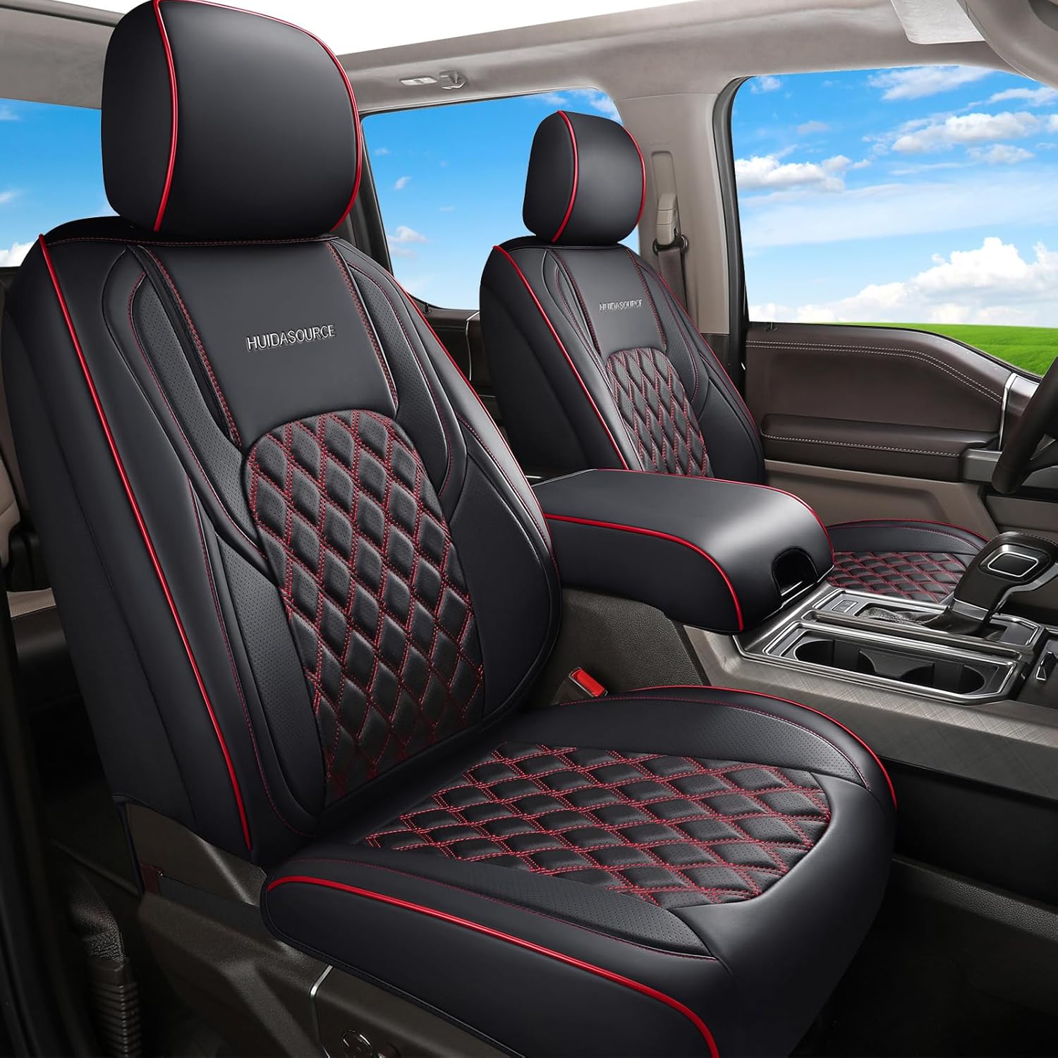 Custom Fit Leather Seat Covers for Chevy Silverado & GMC Sierra