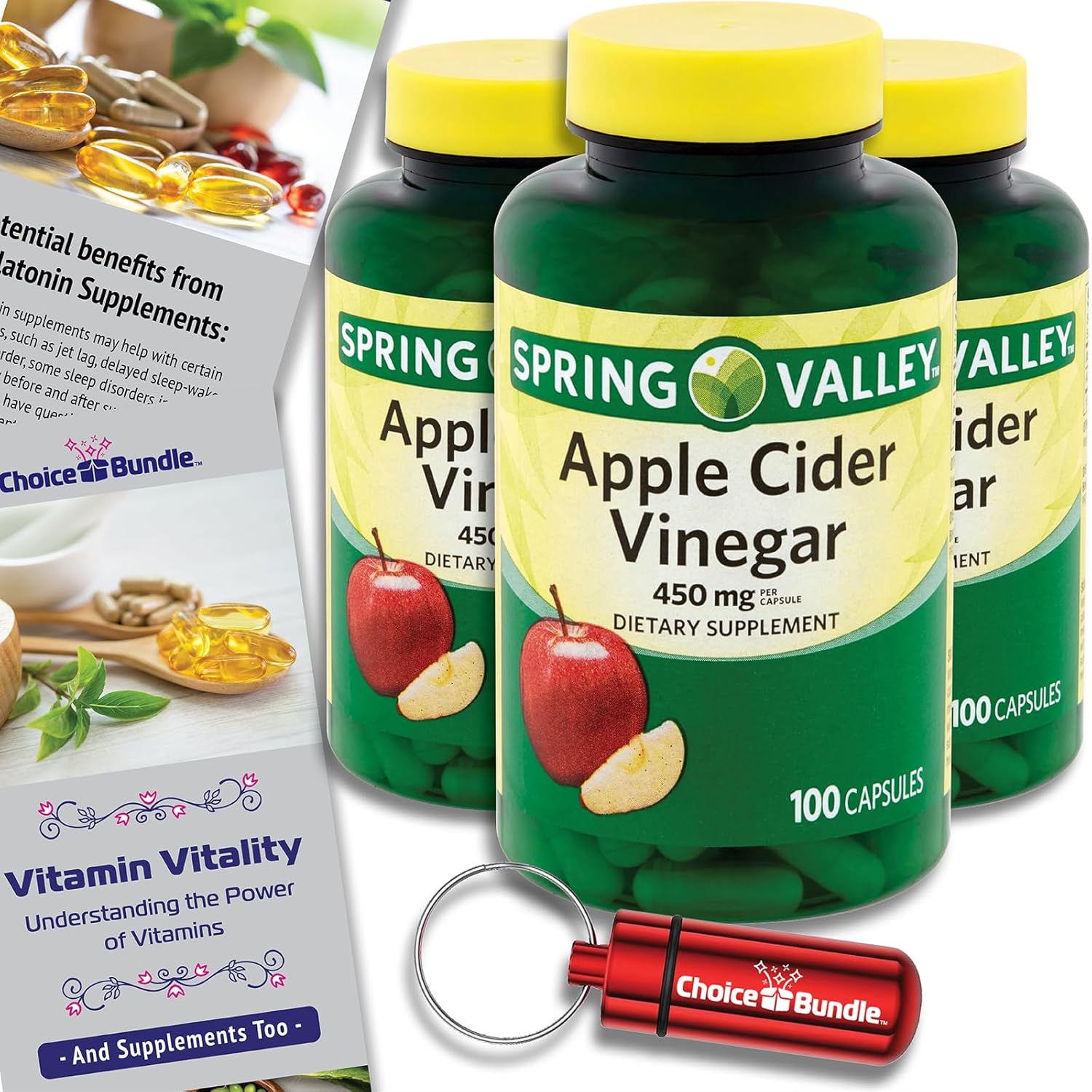 Apple Cider Vinegar Capsules Bundle
