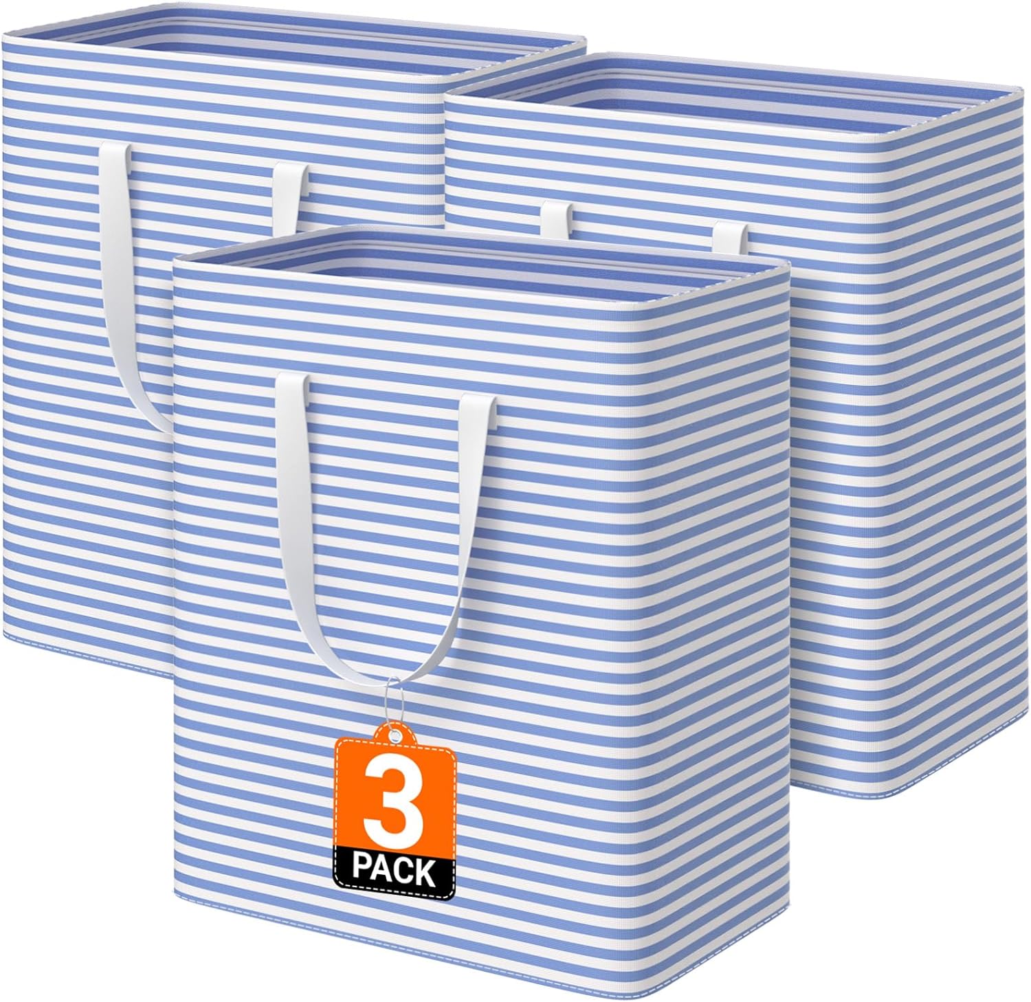Large Waterproof Laundry Basket Set for Family and Dorm Use