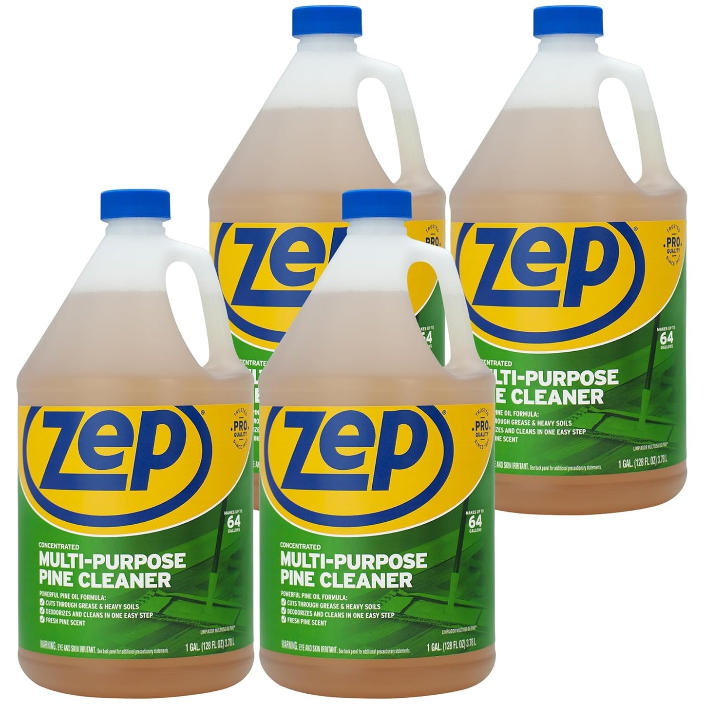 Zep Concentrated Multi-Purpose Pine Cleaner for Home & Business