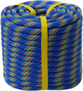 Double Braided Arborist Rope 1/2 in x 100 ft - High Strength Polyester