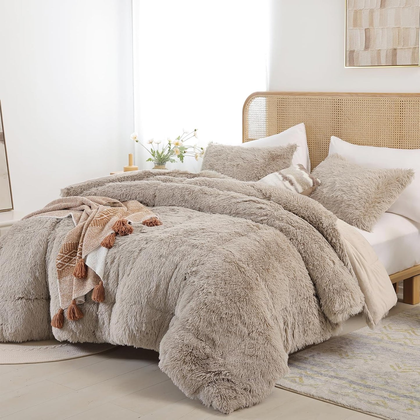 Smoofy Fluffy King Size Comforter Set for Ultimate Comfort