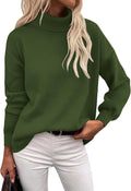 Zeagoo Women's Turtleneck Sweater - Cozy Oversized Fall Staple