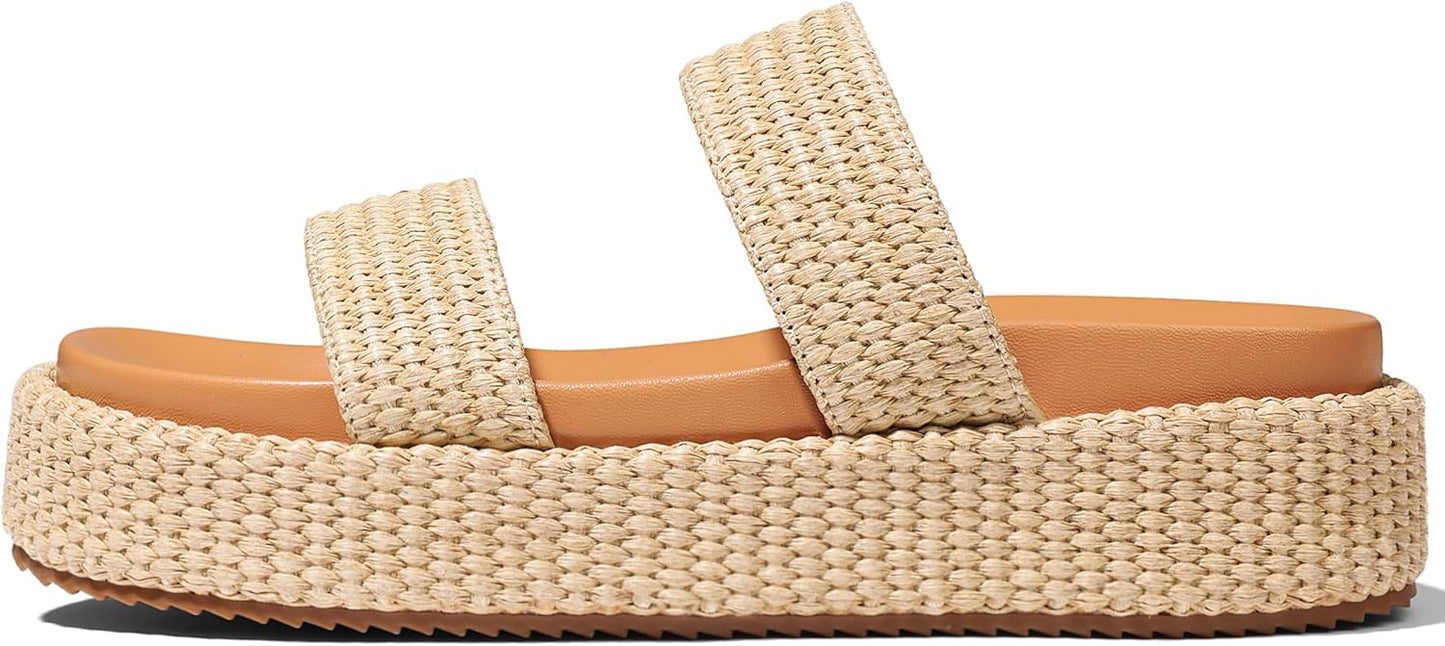 Women's Platform Wedge Sandals for Summer Beach Style