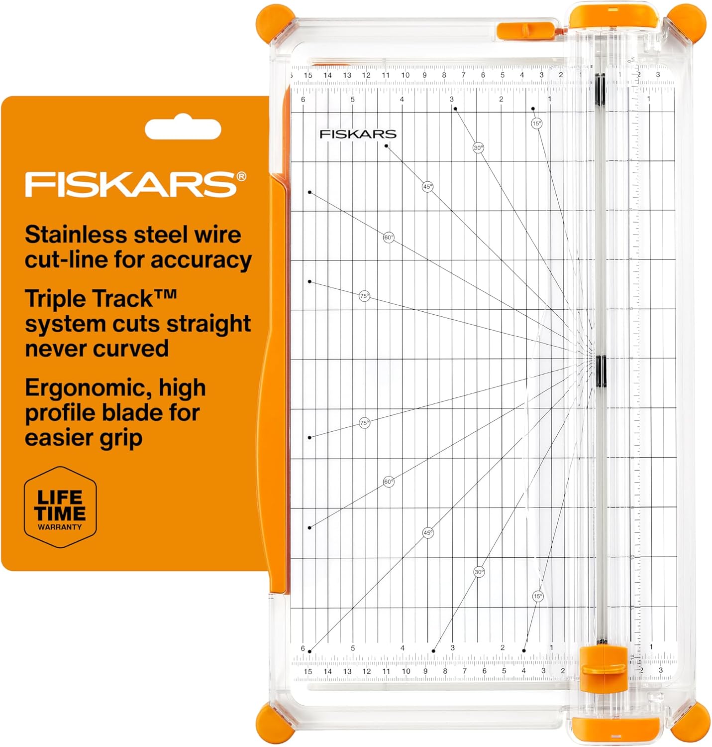 Fiskars Precision Paper Trimmer for Easy and Accurate Crafting