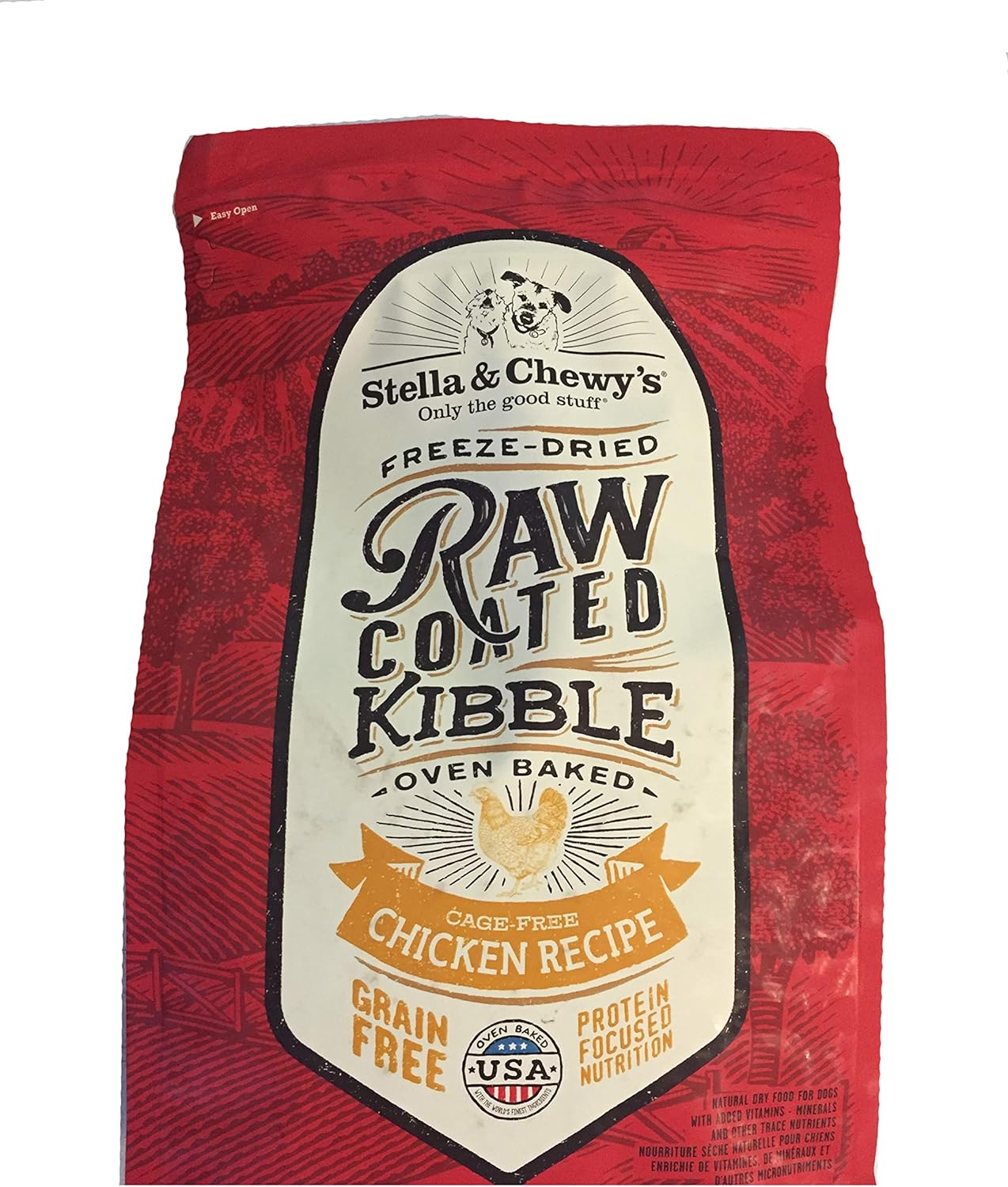 Stella & Chewy's Raw Coated Chicken Recipe Dog Food Review