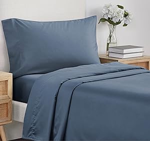 Luxury Twin XL Sheets Set - 100% Cotton, 500 Thread Count