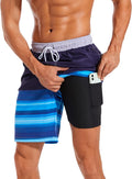 difficort Mens Swim Trunks with Compression Liner - Quick (Style 7D9J)