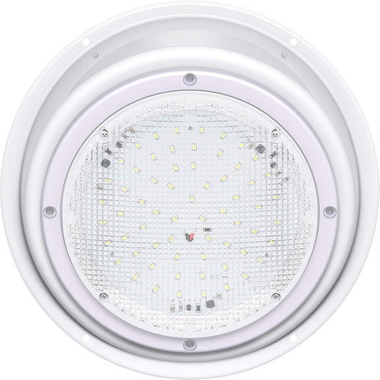 RV Trailer Camper 5th Wheel 12V LED Light with Angled Bezel