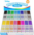 320 PCS Washable Markers for Kids - Bulk 16 Colors, Fine Line Set