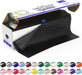 Grandipity Black Premium Disposable Plastic Picnic Tablecloth on