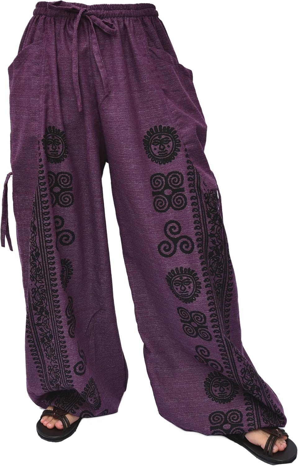 Siamrose Casual Yoga Harem Pants for Men and Women with Pockets
