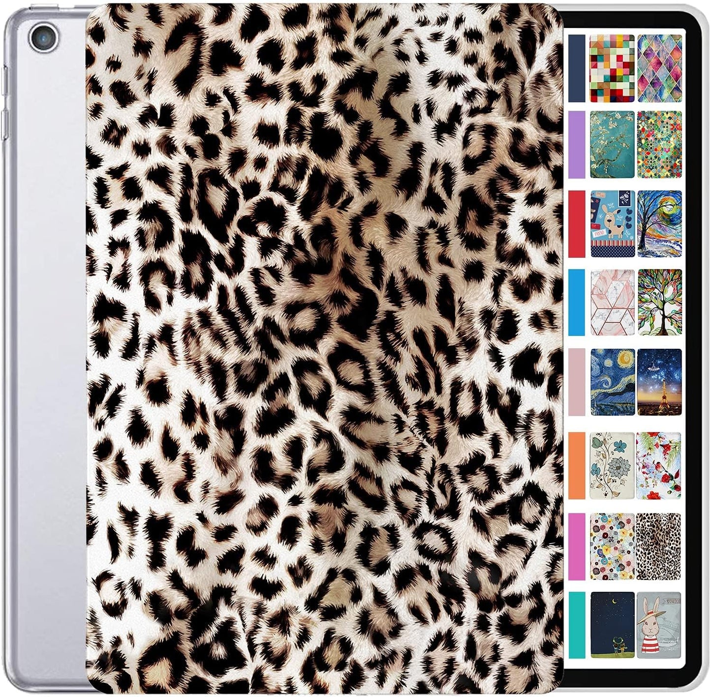DuraSafe iPad Mini 3 2 1 Leopard Slim Hard Shell Stand Cover
