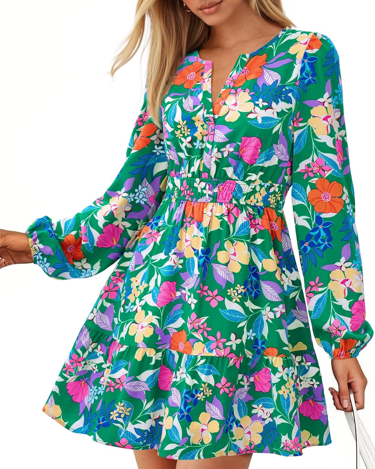 BTFBM Fall Dresses for Women: Long Sleeve Mini Wedding Guest