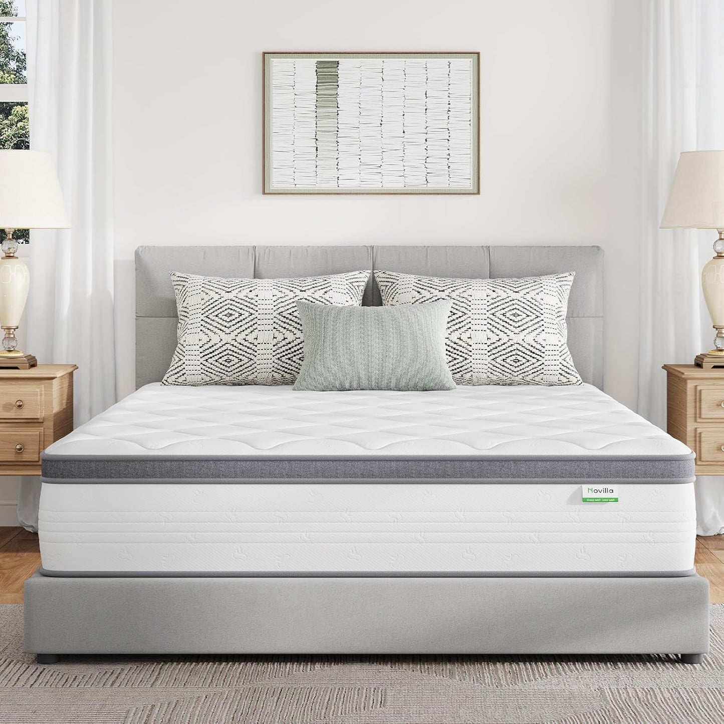 Novilla King Mattress in a Box for Ultimate Sleep Comfort