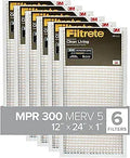 Filtrete 12x24x1 Air Filter MPR 300 for Clean Living