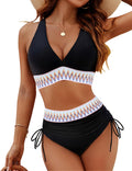 Blooming Jelly High Waisted Bikini Set - Tummy Control, Color