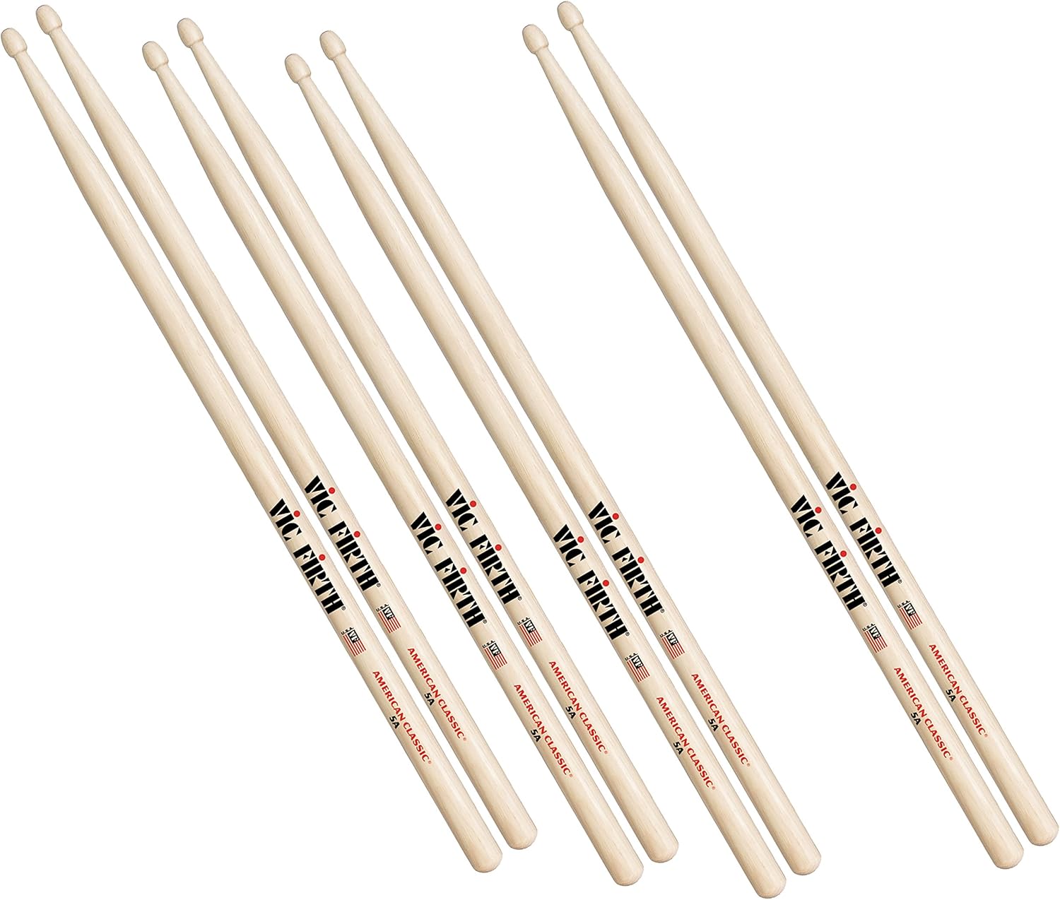 Vic Firth P5A.3-5A.1 American Classic Wood Tip Drumsticks Review