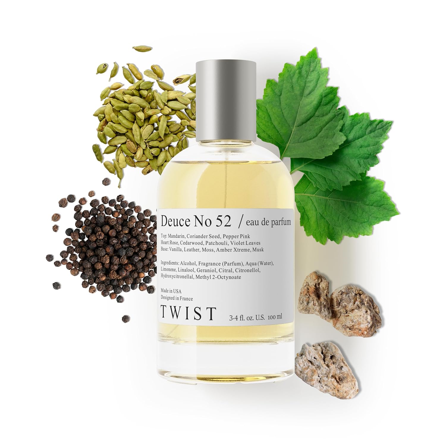 Twist Deuce No. 52 Eau De Parfum - Unisex Long-Lasting Fragrance