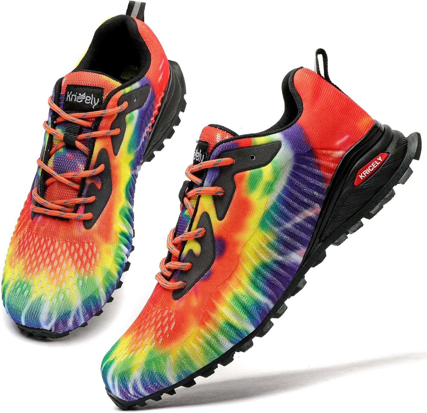 Kricely Men's Trail Running Shoes for Hiking and Outdoor Activities