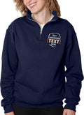 Custom Embroidered Quarter Zip: Personalize Your Style!