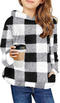 Arshiner Girls Fuzzy Fleece Hoodies Sherpa Pullover - Cozy Warm Layer