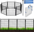 ADAVIN Tall Garden Fence Animal Barrier 54 in - Sturdy Yard Solution