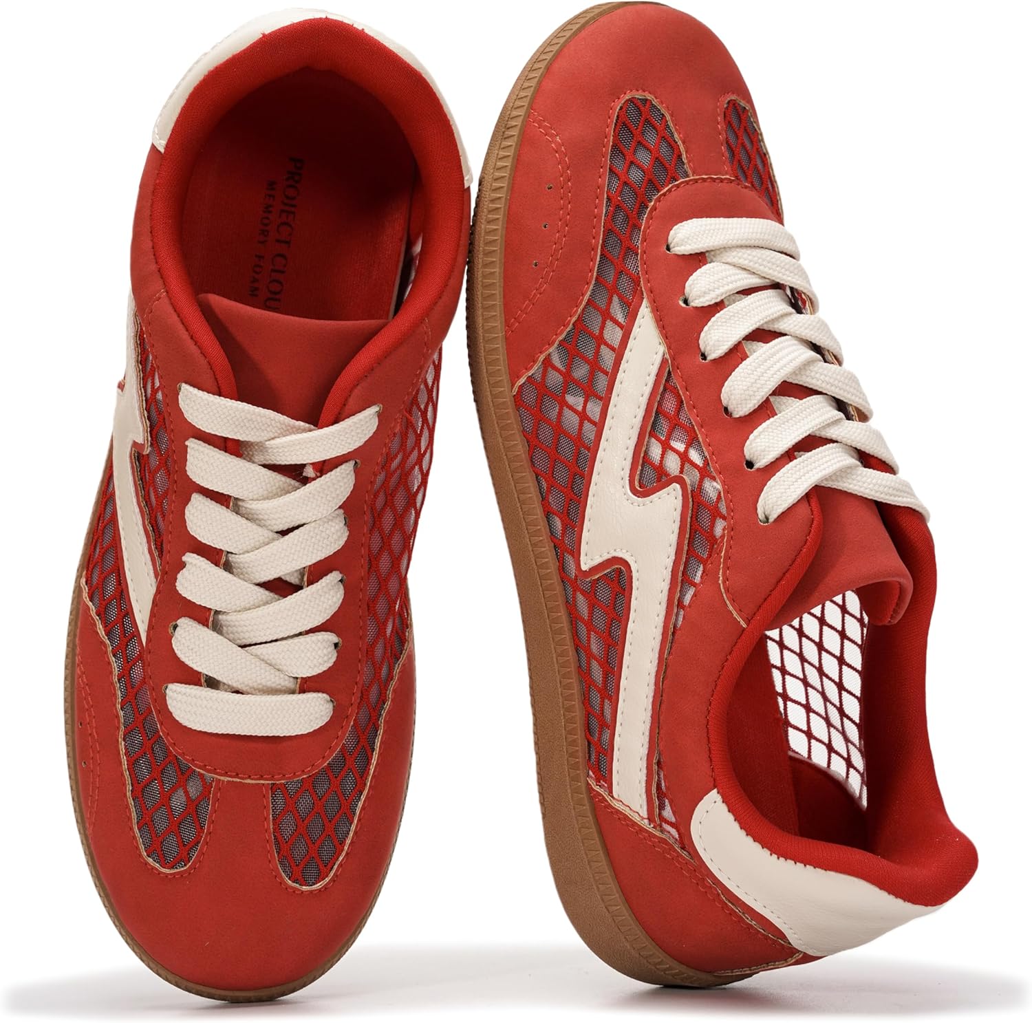 Project Cloud Sneakers for Women - Trendy Lace-Up Comfort Shoes