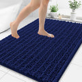 Smiry Bathroom Rugs Mat 48x32 - Extra Soft Absorbent Chenille Bath Rug
