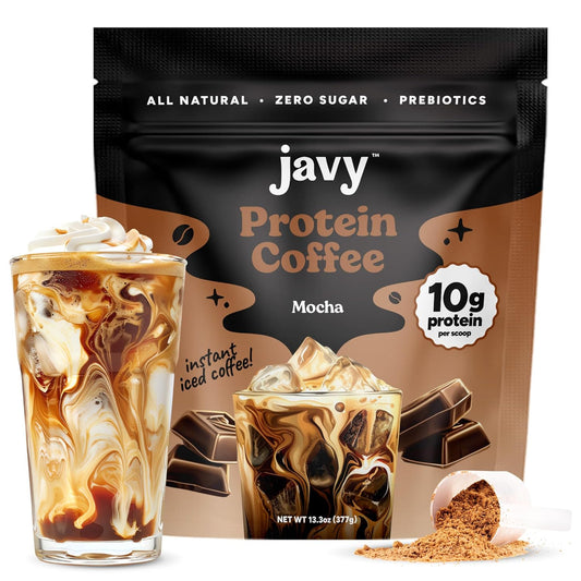 Javy Mocha Protein Coffee - Boost Energy Naturally!