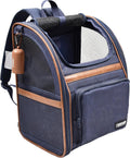 JESPET Pet Carrier Backpack for Dogs and Cats - Collapsible Design