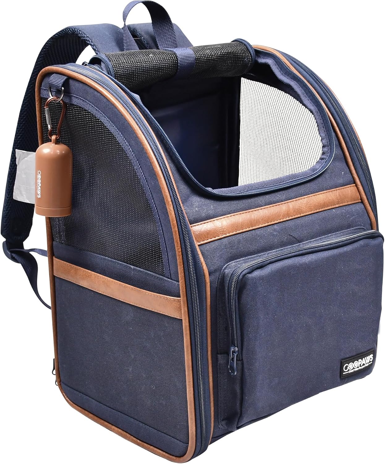 JESPET Pet Carrier Backpack for Dogs and Cats - Collapsible Design