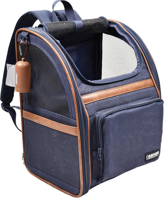 JESPET Pet Carrier Backpack for Dogs and Cats - Collapsible Design
