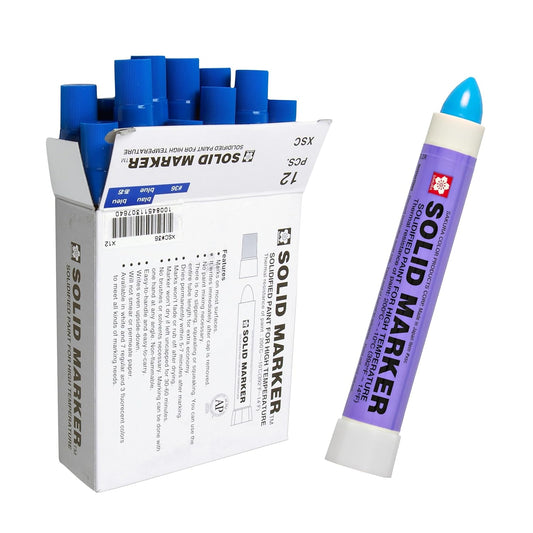 Sakura Solidified Paint Solid Marker Box of 12 for Versatile Marking