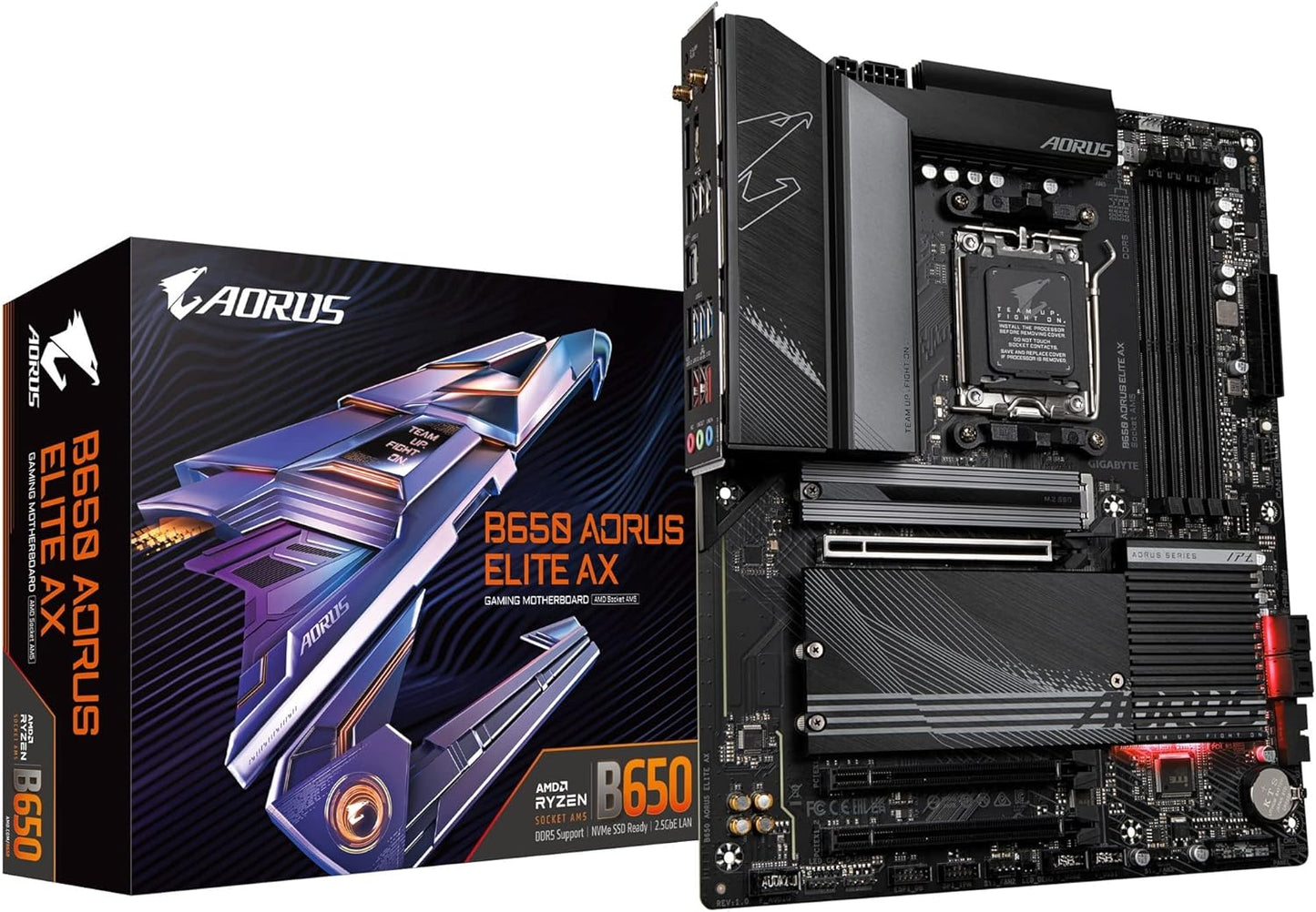 GIGABYTE B650 AORUS Elite AX Motherboard for Gaming Enthusiasts