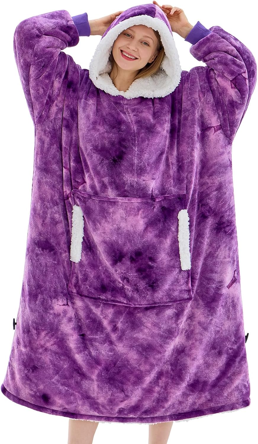 Yescool Wearable Blanket Hoodie for Cozy Comfort and Style