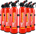 Fire Extinguisher for Home - 6pack Small A B C K Water-Based Units
