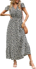 Summer Maxi Dress for Women by PRETTYGARDEN in Boho Chic Design