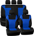 Car Seat Covers Full Set 3D Air Mesh - Universal Fit, Washable