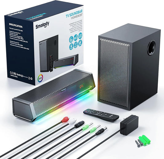 Immerse in Cinematic Sound with Smalody Wireless Sound Bar